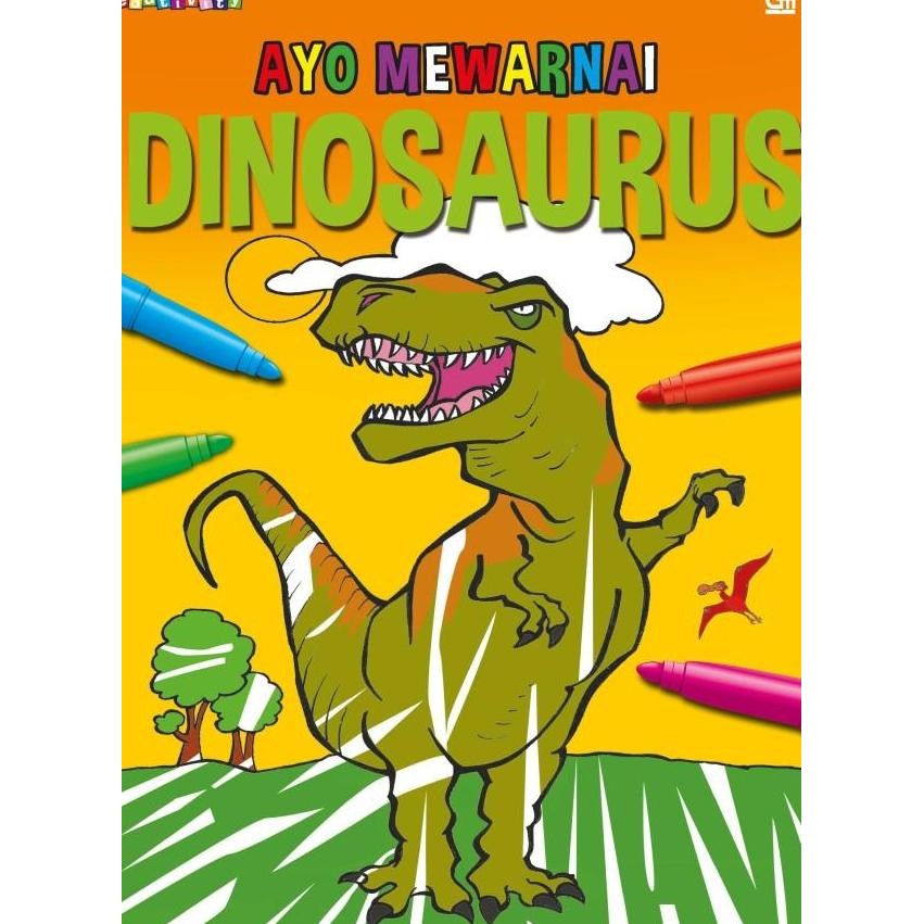 

Buku Anak Ayo Mewarnai Dinosaurus Dami Internasional