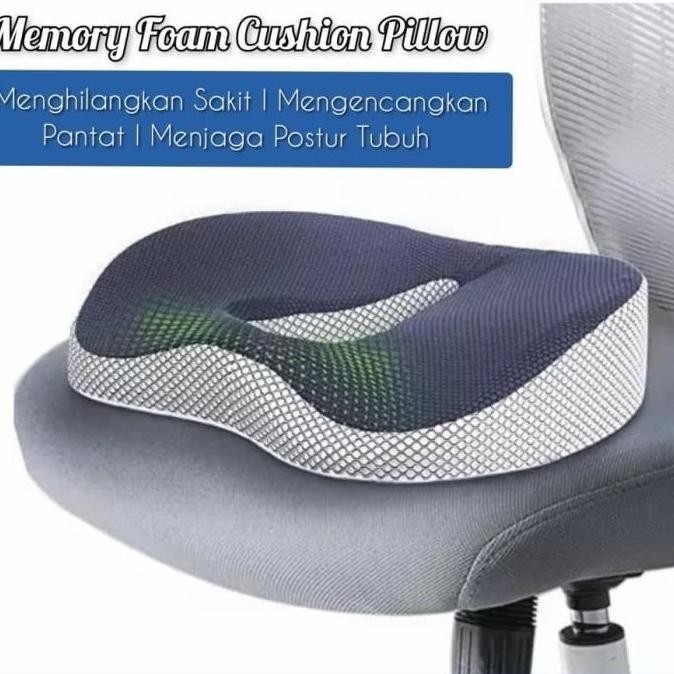 

Bantal Duduk Orthopedic Tulang Ekor Coccxy Cushion Pillow Memory Foam TK