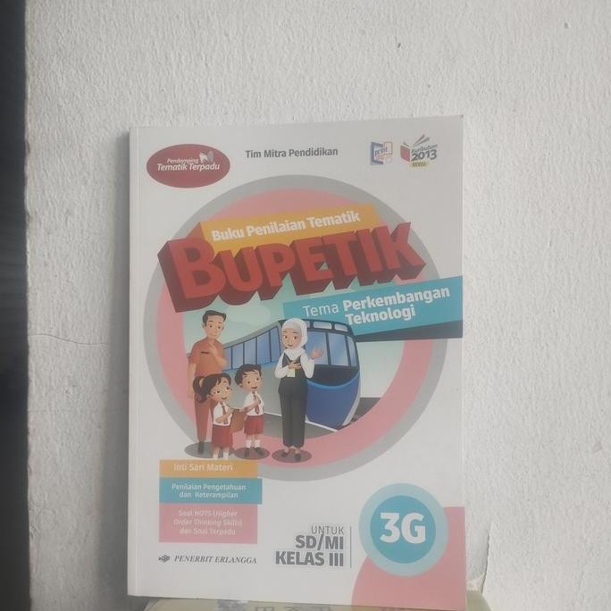 BUPETIK KELAS 3 SD SEMESTER 3G REV 2013 ERLANGGA