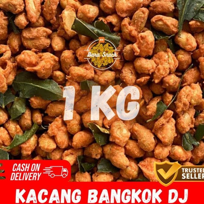 

[ 1KG ] Kacang Thailand Premium / Kacang Bangkok Gurih Daun Jeruk / Camilan Snack Kiloan Murah -B