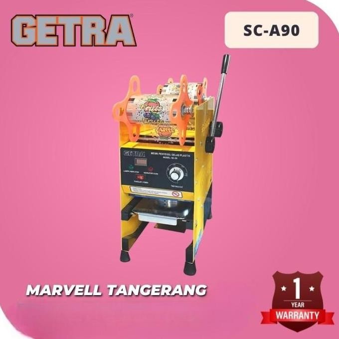 Cup Sealer Getra Sc A90 Digital Counter Mesin Press Gelas Plastik