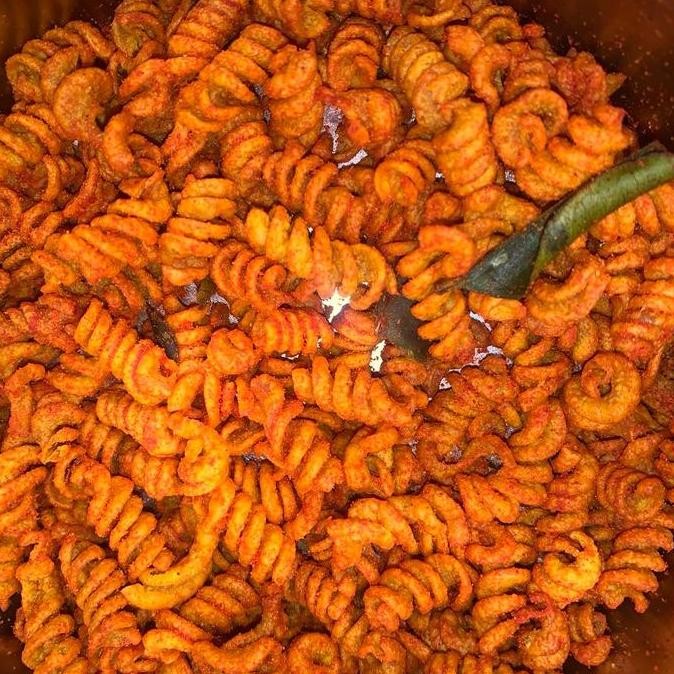 

Makaroni Spiral Daun Jeruk Snack 500g - Kemasan Kiloan - Cemilan Pedas Makanan - Asin, Food cemilan kiloan murah kilo