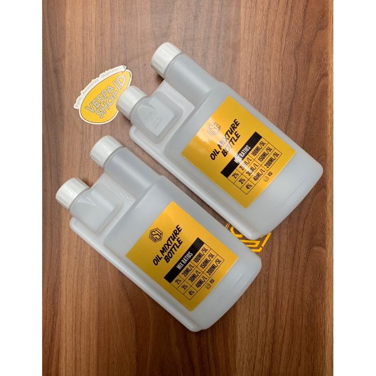 Botol Takaran Oli Samping Vespa Model Ipone Ukuran 500ml AST