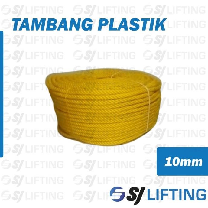 

Tali Tambang Plastik / PE Rope 10mm ROLL