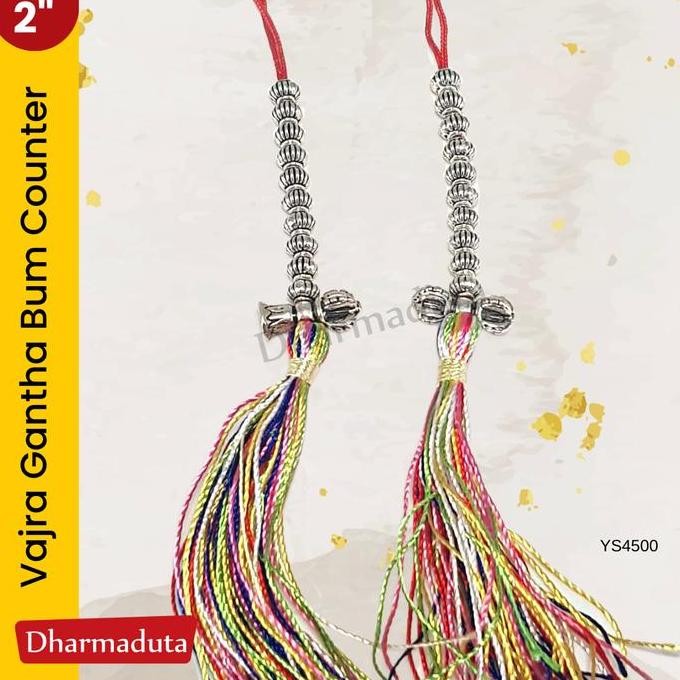 Bum Japamala Counter Vajra Bell Alat Ritual Buddha Tantrayana Tibet