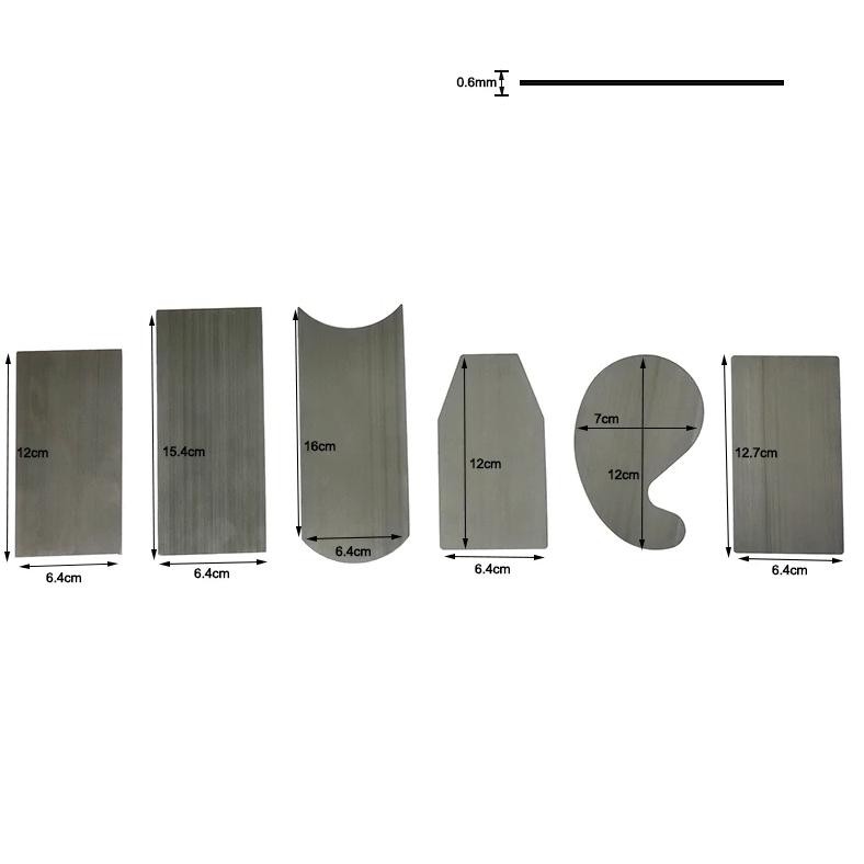 

Woodworking Card Scraper Set Thicken Hardened Cabinet Scraper Card Scraping Rectangle Knife Smooth Wood Deburring Carpentry Tool