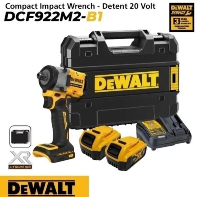 DeWALT DCF922M2 IMPACT WRENCH DCF922 GARANSI RESMI