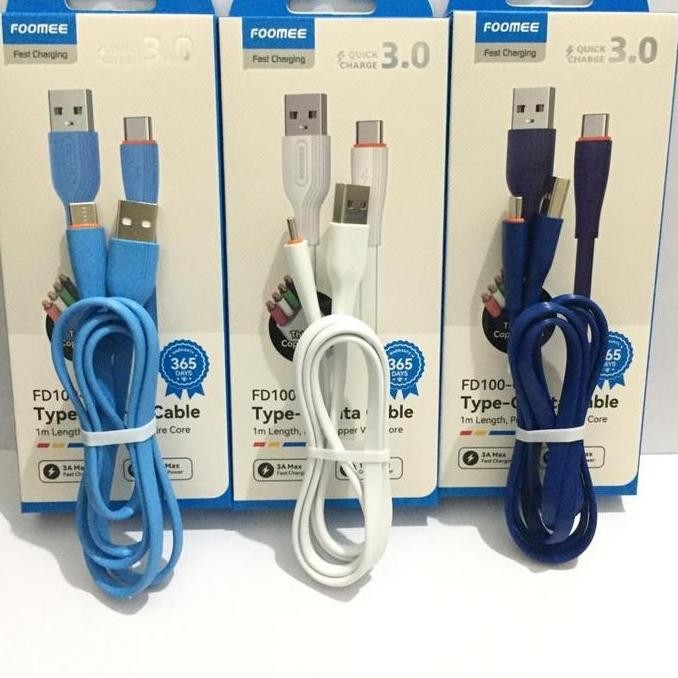 (Expert) Foomee Kabel Data FD100-M Micro/FD100-C Type-C/FD100-L Lightning 1M