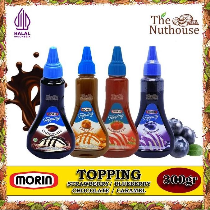 

MORIN Topping (Blueberry, Strawberry, Caramel, Chocolate) 300gr