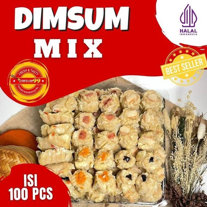 

Dimsum Enak Murah & Halal mix 100 pcs