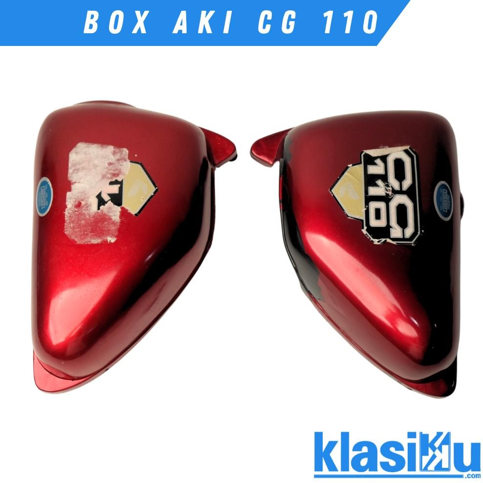Cover Box Bok Kempol Tepong Aki Honda Cg110 Cg110n Cg 110 Cg 110 N Sepasang AST