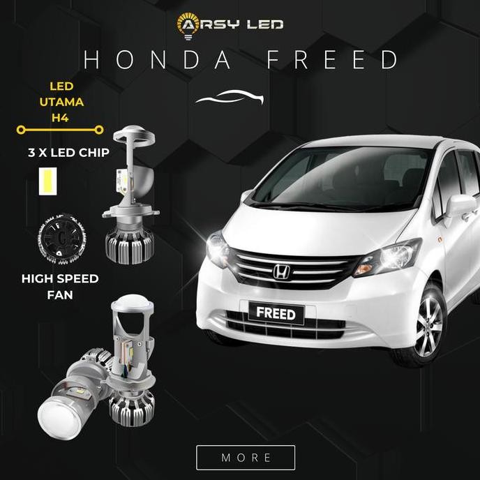 PAKET LAMPU LED MOBIL FREED REM MUNDUR PLAT UTAMA FOGLAMP SEIN SENJA ORIGINAL DAN TERPERCAYA