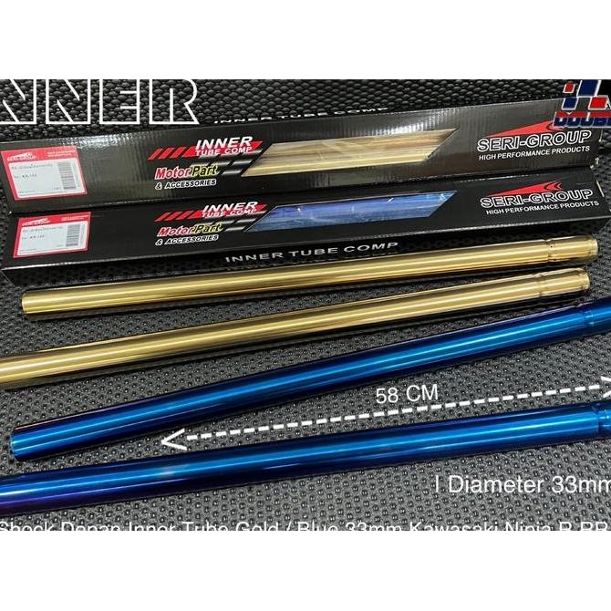 As Shock Depan Inner Ninja R RR SS Gold Blue As 33mm Thailand