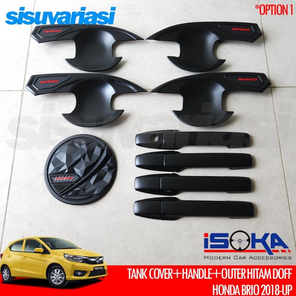 Honda Brio Aksesoris 2018 2019 2020 2021 2022 Garnish Door Handle Outer Tank Cover AST
