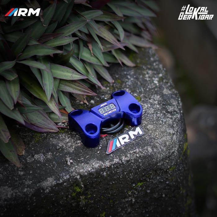 Arm Raiser Stang Voltmeter Pcx Full Cnc   Motorcycle Original Dan Terpercaya