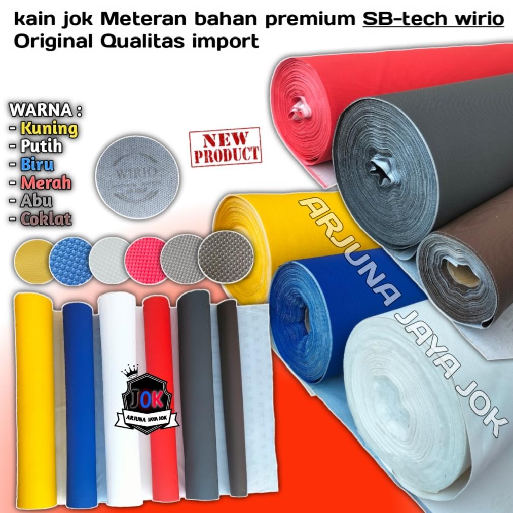 Kulit Jok Motor Meteran Bahan SbTech Wirio AST