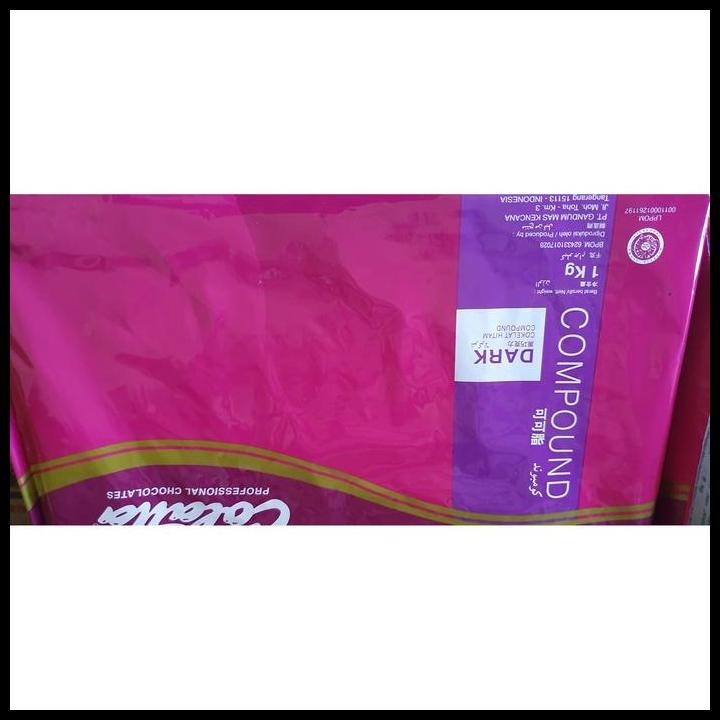

Terlaris Colatta Dark Compound 1 Kg Coklat Hitam Compound Chocolate Collata Good Quality