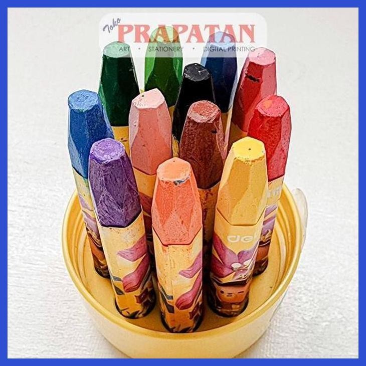 

( SEKOLAH / LUKIS ) SALE DELI BARREL OIL PASTEL 7209 | CRAYON MINYAK (SENI / MENGGAMBAR / ART / KERAJINAN ) PACKING AMAN