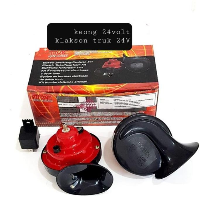 (Expert) klakson 24V klakson keong 24volt klakson mobil truk 24Volt snail horn