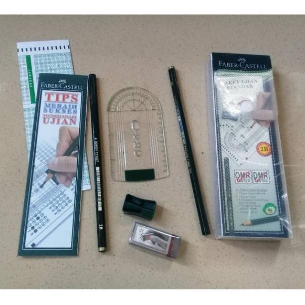 

Pensil Faber Castell 2B Paket Ujian Standar DiM