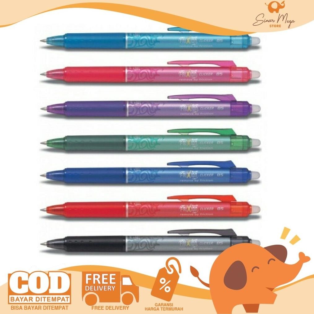 

Pilot Pulpen Frixion Clicker Dapat Dihapus / Erasable Frixion 0.5 / Pulpen Pen Cetek Pilot DiM