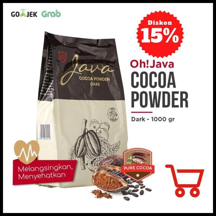 

Terlaris Java Dark Cocoa Powder 1000G Dark Chocolate| Asli (Bukan Repack) Good Quality