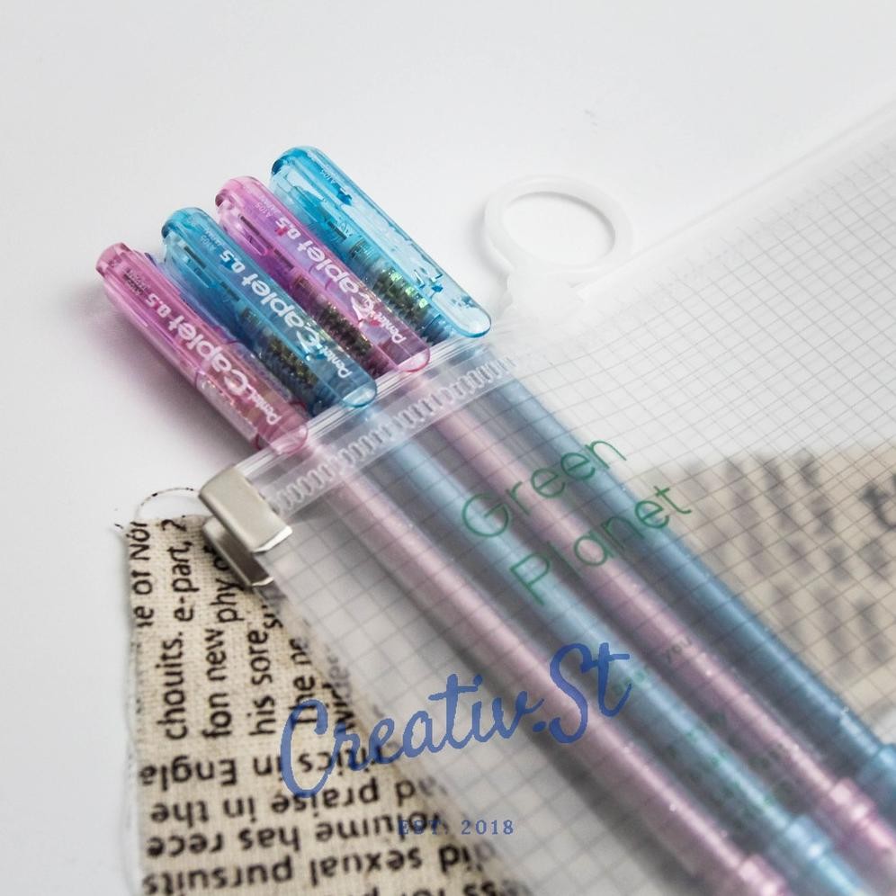 

PENTEL Pensil Mekanik Caplet Glitter Ax 105 M 0.5 Mm DiM