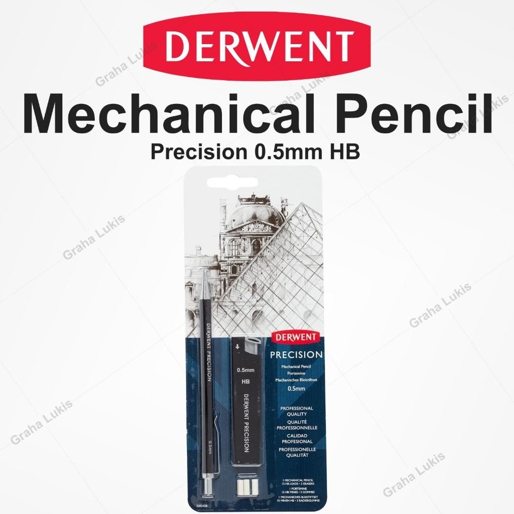 

Derwent Precision Mechanical Pencil 0.5mm HB DiM