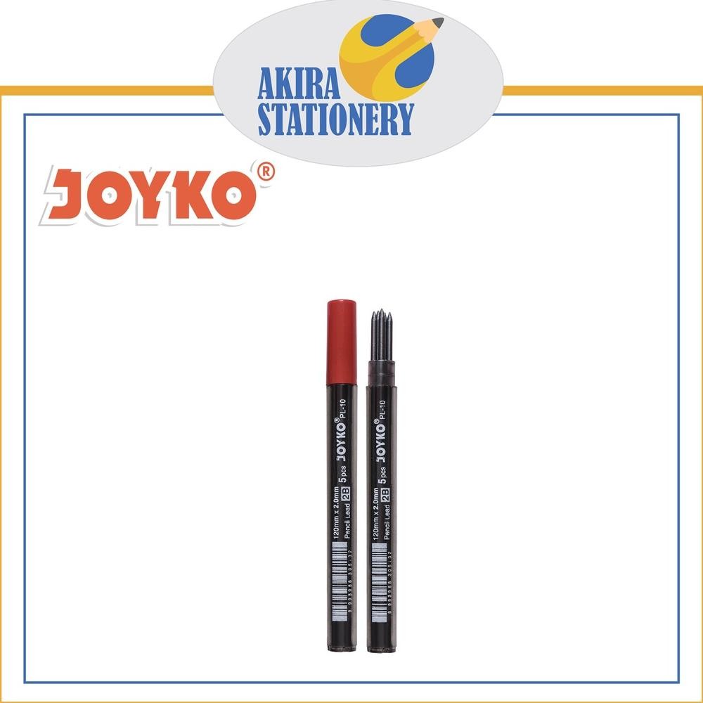 

Isi Pensil Mekanik JOYKO PL 10 - 2 mm / Pencil Lead Mechanical 2B PL-10 - 2.0 mm PAK ( 12 TUBE ) DiM