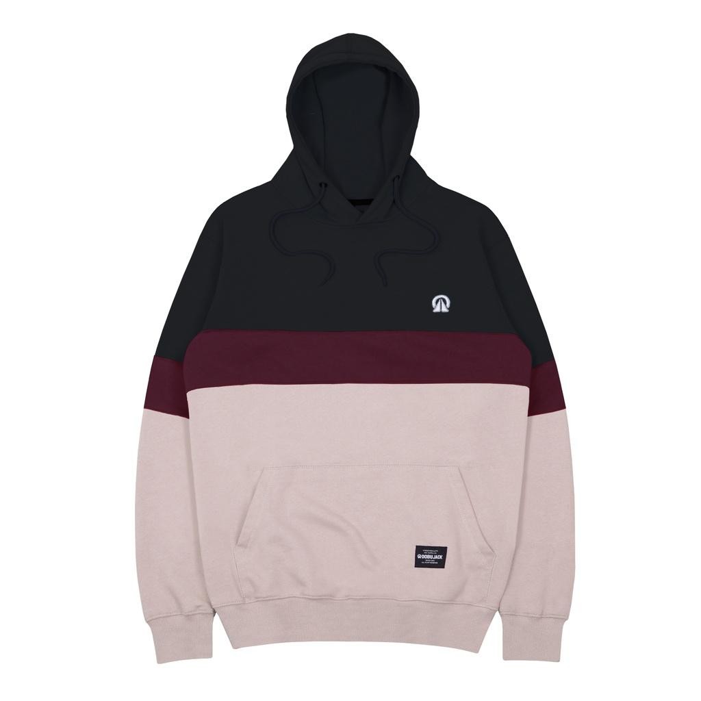 Dobujack Hoodie Beval Maroon Black Hoodie Terbaru Best Quality 100% Original