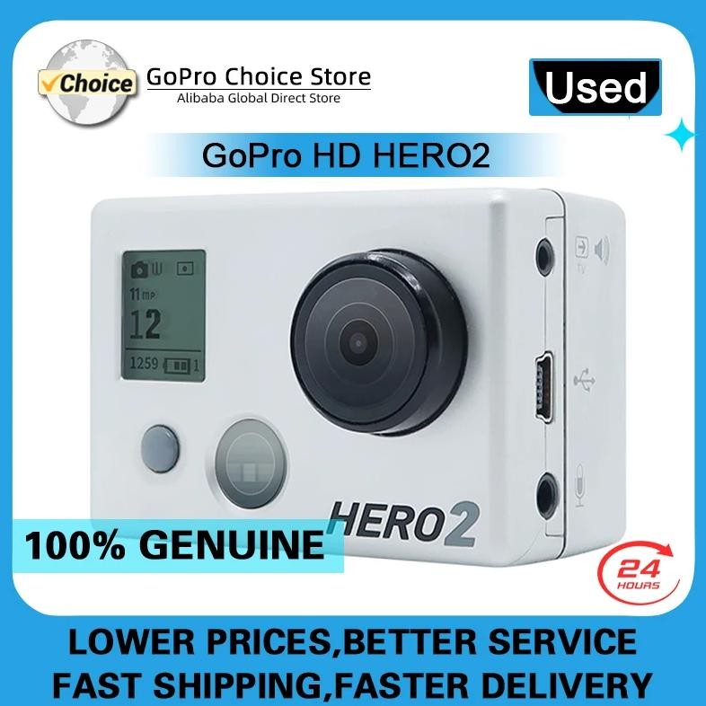 GoPro HD HERO2 action camera, second-generation vlog small cycling sports camera, second-hand entry-