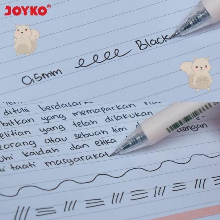 

HJK Pulpen Gel Joyko Gp-373 ( 1pak/12pcs )