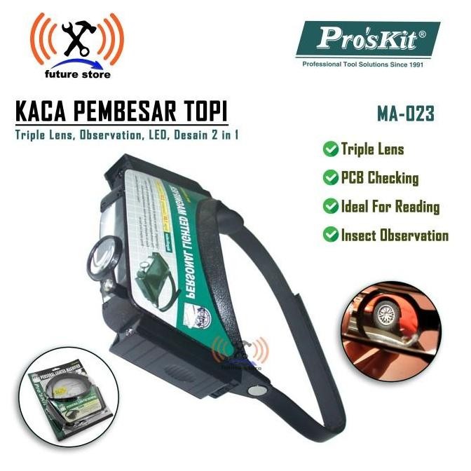

Sale Pro'Skit 8Pk-Ma003N Kaca Pembesar Topi - Personal Magnifier Original