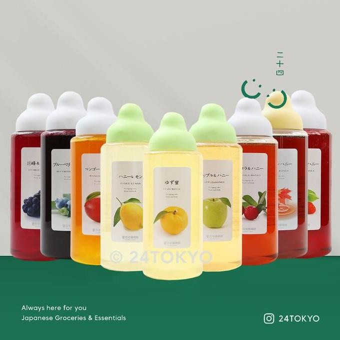 

NEW Sugi bee garden fruit honey madu buah jepang banyak rasa yuzu/lemon READY