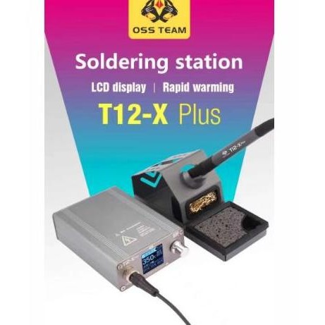 Solder Station Oss Team T12-X T12X Station Led Ori