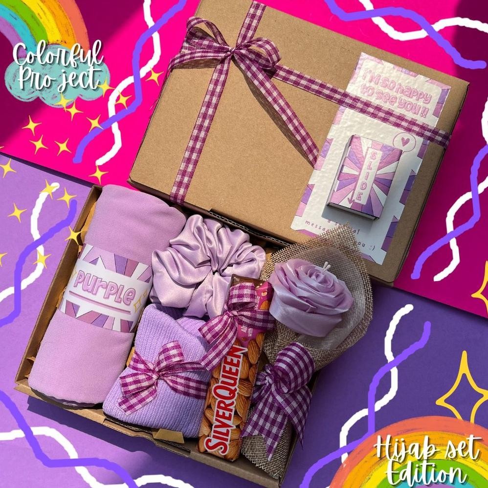 

[ HIJAB ] COLORFUL PROJECT HAMPERS HIJAB SET | HAMPERS KERUDUNG PAKET KADO HIJAB KADO KERUDUNG CEWEK HAMPERS JILBAB BELLA SQUARE SEGI EMPAT | KADO WISUDA KADO ULANG TAHUN KADO ULTAH HAMPERS ULANG TAHUN CEWEK CEWE GRADUATION GIFT | GIFT BOX HAMPERS MUSLIM