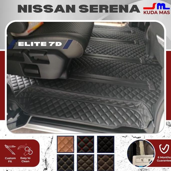 '' Karpet Mobil Nissan Serena C24,C26,C27 7D Premium ''