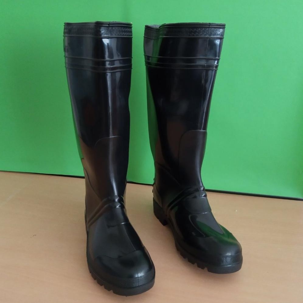 SEPATU BOOTS PRIA WANITA / SEPATU BOOTS KARET PANJANG 40CM / SEPATU BOOT KARET TINGGI