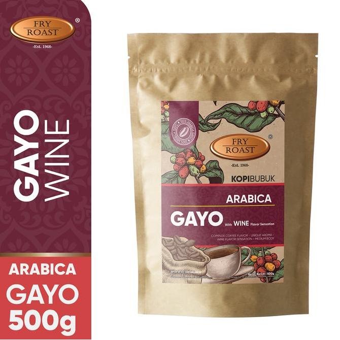

Kopi Arabica Gayo Wine Process 500 Gr Biji/Bubuk