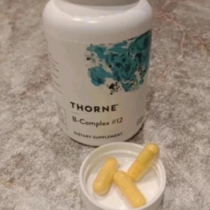 Thorn Research B-Complex B6 B12, B-6 B-12, 60 Capsules #6 #12 Folate