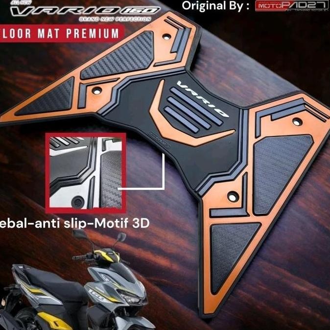 KARPET VARIO 160 PIJAKAN ALAS KAKI MOTOR VARIO 160 ALAS KAKI MOTOR VARIO 160 PREMIUM
