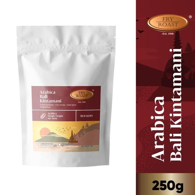 

Kopi Arabika Bali Kintamani 250 Gram (Biji/Bubuk)