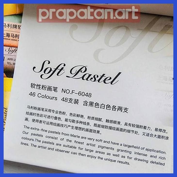 

( SEKOLAH / LUKIS ) READY MARIES SOFT PASTEL F-6012~6048 | PASTEL HALUS (SENI / MENGGAMBAR / ART / KERAJINAN ) PRIVASI AMAN