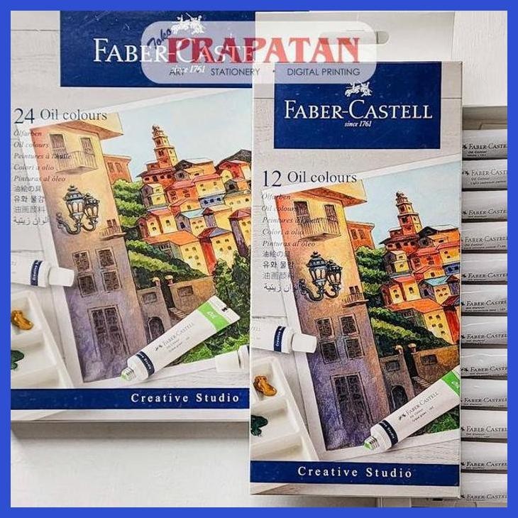 

( SEKOLAH / LUKIS ) PROMO CAT MINYAK SET FABER CASTELL 9ML | OIL COLOR SET | CREATIVE STUDIO (SENI / MENGGAMBAR / ART / KERAJINAN ) PRIVASI AMAN
