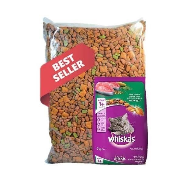 WHISKAS TUNA REPACK 1KG MAKANAN KUCING WHISKAS KERING WHISKAS TUNA 1KG