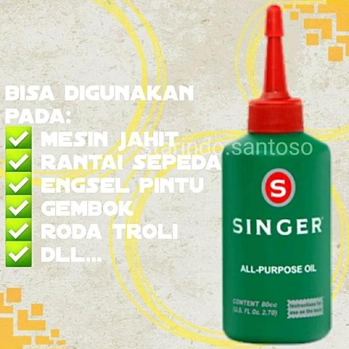 

~@~@~@~@] Minyak singer 80ml pelumas serbaguna oli mesin jahit gembok engsel rantai clipper alat cukur