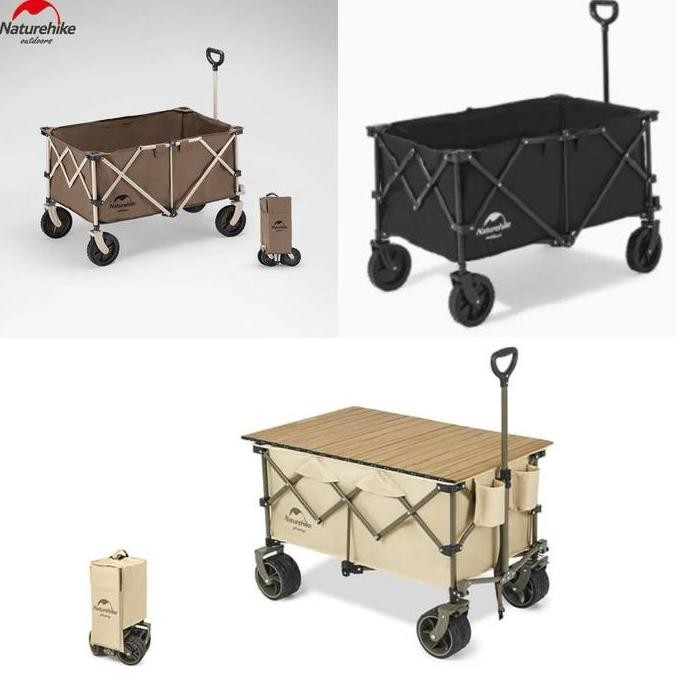 Troli Lipat Naturehike Nh20Pj005 Tc02 Gerobak Lipat Camping