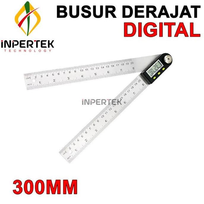 

Busur Derajat Digital 0-300 Penggaris Sudut Digital Protractor Ukur TM