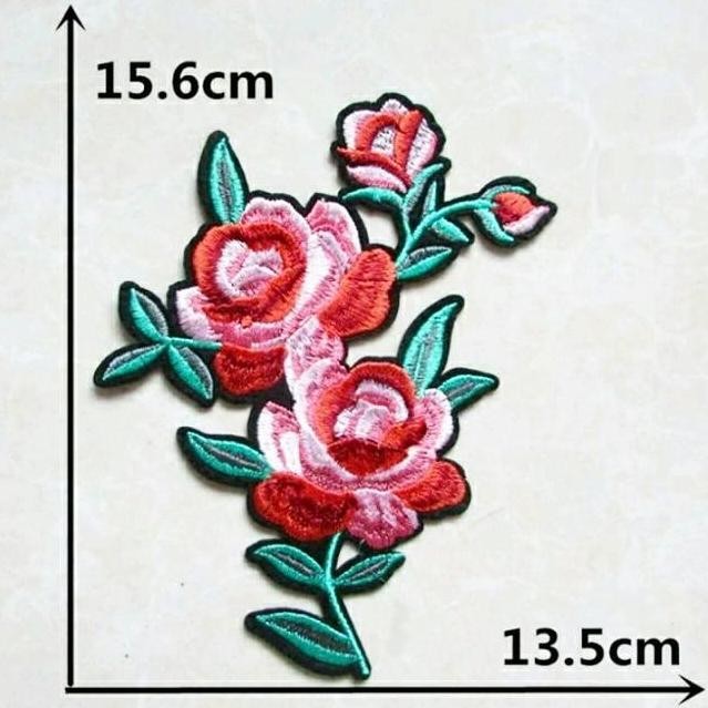 

------] patch bunga, patch iron, bordir bunga