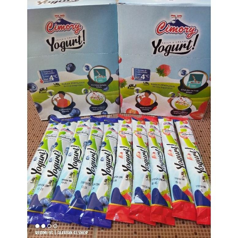 

{Salt} Cimory Yogurt Stik 40Gr Strawberry/Blueberry/Original/Mangga Isi 25Pcs Fj-44